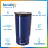 KOOZIE® Stainless Steel Triple 3-in-1 Can Cooler, Bottle or Tumbler with Lid for 16 oz Tall Boy Cans, Double Wall Vacuum Insulated for Hot and Cold Drinks | Royal Blue