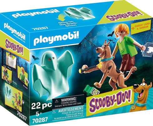 Playmobil Scooby-DOO! Scooby & Shaggy with Ghost