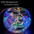 200 Led Outdoor Solar Rope Lights with Remote 72Ft 8 Modes Timing Function Waterproof Trampoline String Lights for Deck Yard Garden Party Christmas Decorations