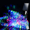 200 Led Outdoor Solar Rope Lights with Remote 72Ft 8 Modes Timing Function Waterproof Trampoline String Lights for Deck Yard Garden Party Christmas Decorations