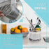 Sink Caddy Kitchen Utensil Holder - with Removable Drip Tray - Dish, Bottle Brush, Sinkware Organizer