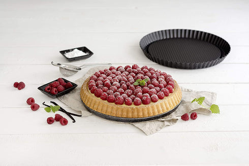 Zenker Non-Stick Carbon Steel Flan/Tart Pan, 11-Inch