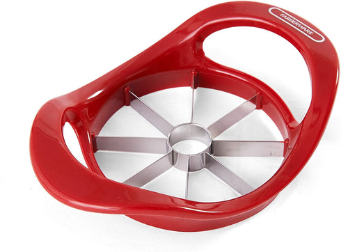 Farberware Professional Plastic Apple Corer/Wedger with Stainless Steel Blades, Red