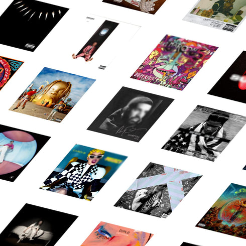 80 Pcs Print Album Covers | Unique Square Printed Photos 4x4 inch | Album Cover Posters Collage Kit | Music Posters for Room Aesthetic | Aesthetic Poster | Poster Pack | Album Cover Art Posters