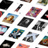 80 Pcs Print Album Covers | Unique Square Printed Photos 4x4 inch | Album Cover Posters Collage Kit | Music Posters for Room Aesthetic | Aesthetic Poster | Poster Pack | Album Cover Art Posters