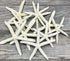 Starfish Decor - 10 White Finger Star Fish 6-8 Inch - Starfish for Crafts - White Starfish Wall Décor - Beach Wedding Starfish - Beach Starfish Décor - Star Fish Decorations