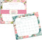 2022 Calendar, Monthly Planner Desk Pad and Magnetic Calendar for Fridge, Tear Away Desk Calendar, Bella Flora