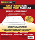 Mattress Bag (Queen, 2Mil) from Shoulder Dolly - Heavy Duty Mattress Bags for Storage and Moving Protect Your Mattress M2010