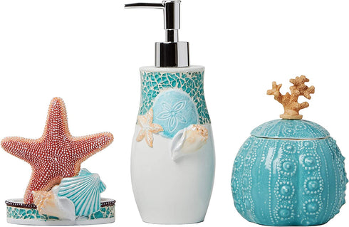 SKL Home by Saturday Knight Ltd. South Seas Toothbrush Holder, Multicolored