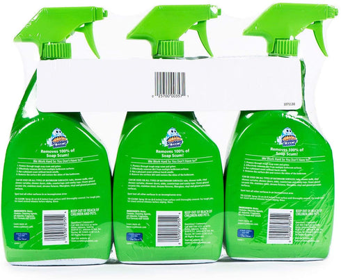 Scrubbing Bubbles Bathroom Grime Fighter Spray, Citrus, 32 Ounces Set of 3