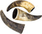 Full-Size Water Buffalo Horns for Dogs - All-Natural Long Lasting Dog Chews from Grass Fed Cattle, Tasty Treat for Oral Hygiene Rawhide Alternative - Small, Medium & Large Breed Dogs - 3 Pack (Small)