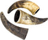 Full-Size Water Buffalo Horns for Dogs - All-Natural Long Lasting Dog Chews from Grass Fed Cattle, Tasty Treat for Oral Hygiene Rawhide Alternative - Small, Medium & Large Breed Dogs - 3 Pack (Small)