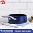 Blue Diamond Cookware Diamond Infused Ceramic Nonstick, 2QT Saucepan Pot with Lid, PFAS-Free, Dishwasher Safe, Oven Safe, Blue