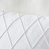 Longhui bedding Pure White Throw Pillow Covers 2-Pack 22 x 22 Inch Cushion Covers Sturdy and Discrete Zipper Opening Premium Quality Polyester - Decorative Pillow Covers for Couch Sofa Bed