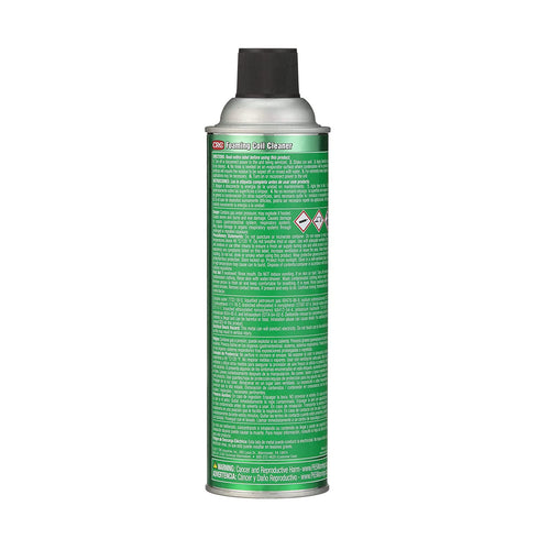 CRC Foaming Coil Cleaner 03196 - 18 Wt Oz. Aerosol Can, Water-Based Heavy-Duty Cleaner for Air Conditioning and Refrigeration Condensers