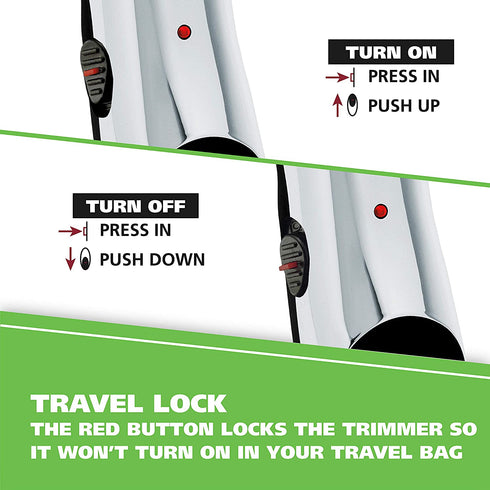 Wahl Beard and Mustache Trimmer, Cordless Rechargeable Facial Hair Trimmer with 5 Length Settings - Model 9916-4301