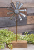 CWI Gifts Simple Windmill Table Sitter, 10 Inches, Multicolored
