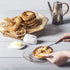 CKS White Ceramic Porcelain Mini Butter Small Cover Dish with Lid | Traditional Design 11 x 8 x 4 cm | Holds 3TBSP (1.5 oz) of Butter