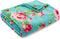Betsey Johnson Home | Plush Collection | Throw - Ultra-Soft & Cozy Fleece, Lightweight & Luxuriously Warm, Perfect for Bed or Couch, Bouquet Day