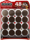 Felt Furniture Pads X-PROTECTOR - 48 Premium Felt Pads Floor Protector - Chair Felts Pads for Furniture Feet Wood Floors - Best Furniture Pads for Hardwood Floors - Protect Your Hard Floors!