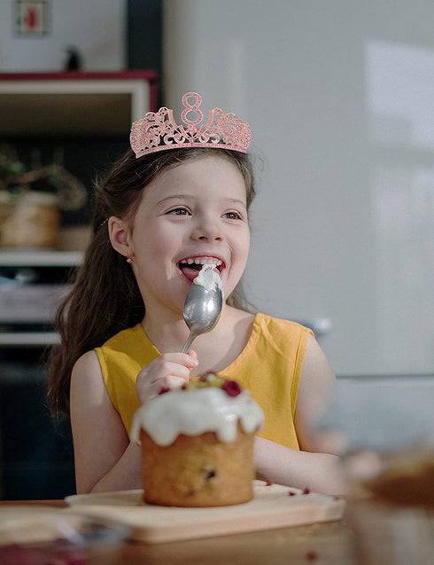 8th Birthday,8th Birthday Decorations for Girls,8 Birthday Crown,8th Birthday Sash,8 Tiara,8th Birthday Crown for Girls,8 Year Old Tiara,8th Birthday Tiara for Girls,Birthday Girl for 8 Year Old