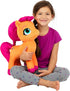 Franco Kids Bedding Super Soft Plush Cuddle Pillow Buddy, One Size, My Little Pony Sunny