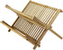TB Home Folding Bamboo Dish Drying Rack