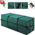 Christmas Tree Storage Bag- For 7.5 FT Artificial Trees- Quality Green Canvas & Binding Straps-Protects Holiday Decorations & Inflatables by Elf Stor