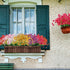 20 Bundles Artificial Outdoor Flowers UV Resistant Fake Flowers No Fade Faux Plastic Greenery Shrubs Garden Porch Window Box Decorating(Orange)