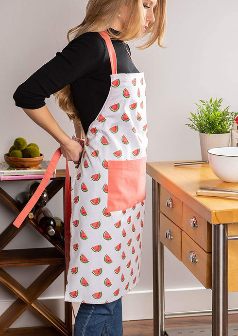 DII Watermelon Collection Kitchen, Melon Print, Apron