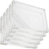 7Penn Acrylic Picture Frames - 5pk Clear Picture Frames 5 x 7in Magnetic Double Sided Picture Frame Block Picture Frame