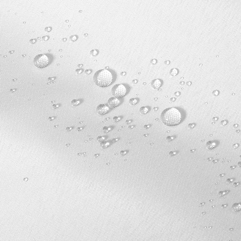 Waterproof Fabric Shower Curtain Liner - Soft & Light-Weight Cloth Shower Liner, 3 Bottom Magnets, Hotel Quality & Machine Washable - Standard Size 72x72, White