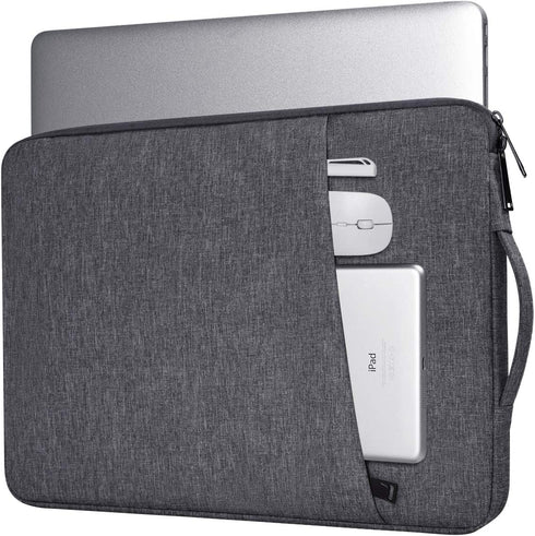 17 17.3 Inch Laptop Sleeve Case Bag for Asus VivoBook Pro 17/Asus TUF/Asus ROG 17.3, HP Pavilion 17/ HP Envy 17.3, Dell Inspiron 17 7000 3780, Notebook Ultrabook Case(Space Grey)