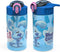 Zak Designs Blue's Clues Kids Water Bottle with Spout Cover and Built-In Carrying Loop, Made of Durable Plastic, Leak-Proof Water Bottle Design for Travel (16 oz, Pack of 2)