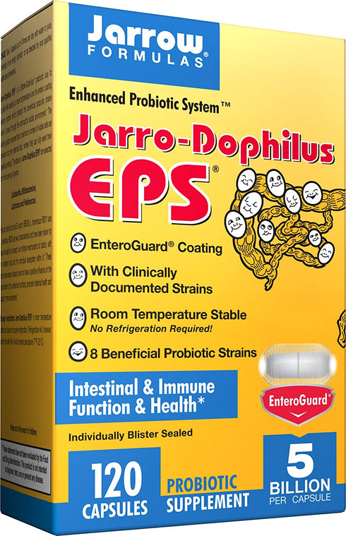 Jarrow Formulas Jarro-Dophilus EPS Vegetarian Capsules, 120 CT
