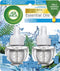 Air Wick, Plug in Scented Oil 2 Refills, Fresh Waters, 1.34 Oz (Pack of 2)