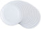 DII Melamine Reusable 9" Round Party or Picnic Plate, Set of 12, White