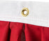 Valley Forge American Fan Flag 3' x 6' Polycotton Sentinel 100% Made In U.S.A. Stars and Stripes Bunting Canvas Header Brass Grommets Model 36636010-5-S,Multi color