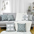 6 Pack Throw Pillow Covers Modern Decorative Throw Pillow Case Gray Cushion Case for Room Bedroom Room Sofa Chair Car, Grey and White, 18 x 18 Inch