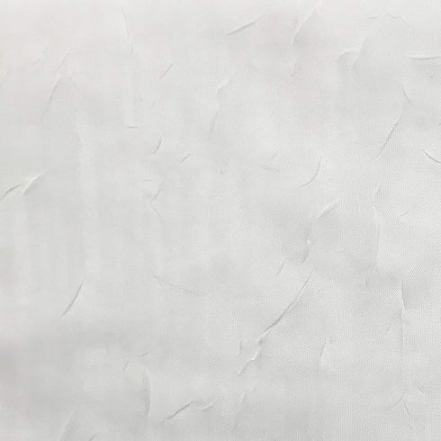 No. 918 Erica Crushed Sheer Voile Grommet Curtain Panel, 51" x 95", Eggshell