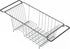 Simple Houseware Over Sink Counter Top Dish Drainer Drying Rack, Chrome