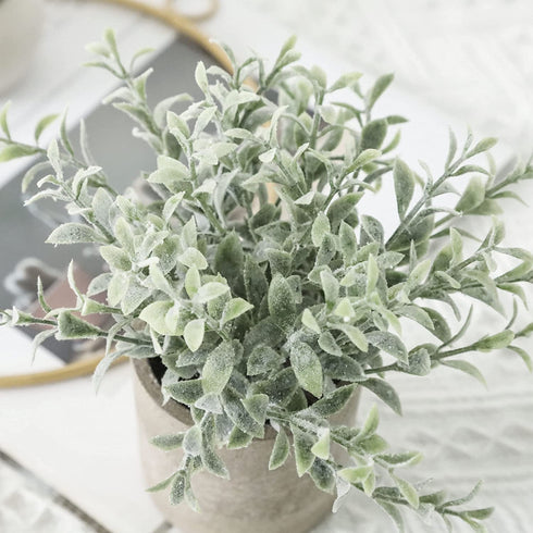 Der Rose 6pcs Mini Fake Plants Artificial Potted Plants Desk Plants for Home Office Farmhouse Bathroom Bedroom Decor