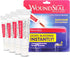 WoundSeal Topical Powder Wound Care First Aid for Cuts, Scrapes and Abrasions Single Use, 4 count (Packaging May Vary)