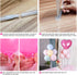 2 Set Balloon Column Kit and 2 Set DIY Table Stand Kit, 63 inch Height 30Pcs Balloon Rings, 100 Glue Dot, 2 Tying Tool, 2 Flower Clip, 1 Balloon Pump for Party Wedding Birthday Festival Decorations