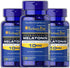 Puritan's Pride Melatonin 10 mg Sleep aid Insomnia Relax Sleep Pill 120 Capsules (3-Pack)