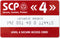 HOKUSHIN SCP Foundation Secure Access Card Level 4