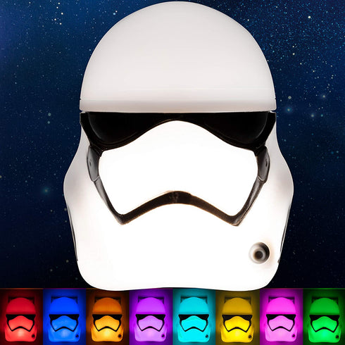 Star Wars Color-Select LED Night Light, Star Wars, Color Changing, Disney Night Light, Light Sensing, Galaxy, for Kids, 3D Star Wars, Plug-in, 43067