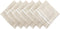 DII Kitchen Essentials Everyday French Stripe Tabletop Collection, Napkin Set, 20x20, Taupe/White, 6 Piece