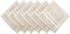 DII Kitchen Essentials Everyday French Stripe Tabletop Collection, Napkin Set, 20x20, Taupe/White, 6 Piece
