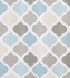 Universal Bathroom Fabric Shower Curtain for Men or Women: Earth Tones of Brown, Taupe, Slate Blue and Aqua (Brown, Turquoise, Beige, Taupe, Grey, White)